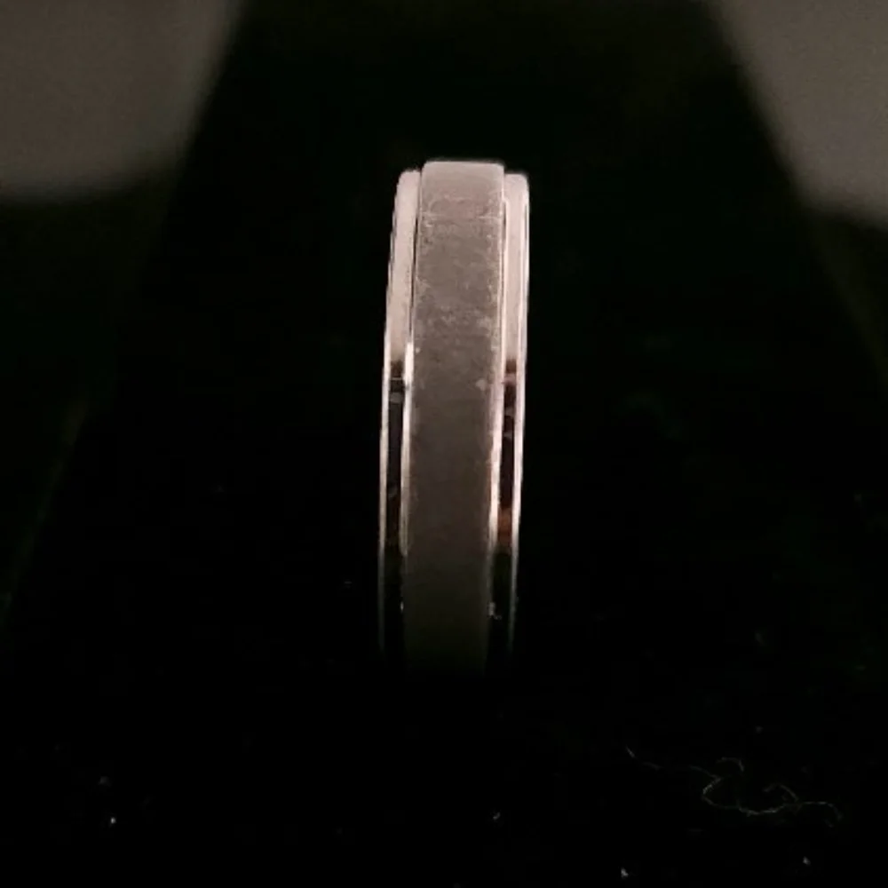 Classic Tungsten Carbide Matte Band Ring